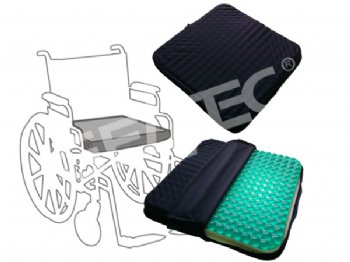 GSC-003-1 Transparent Massage Gel Foam Seat Cushion