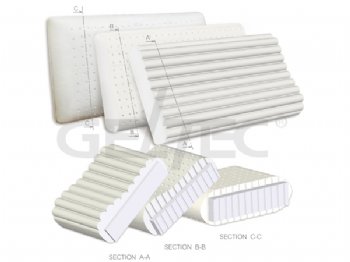 Gel Foam Pillow with Dual Structure